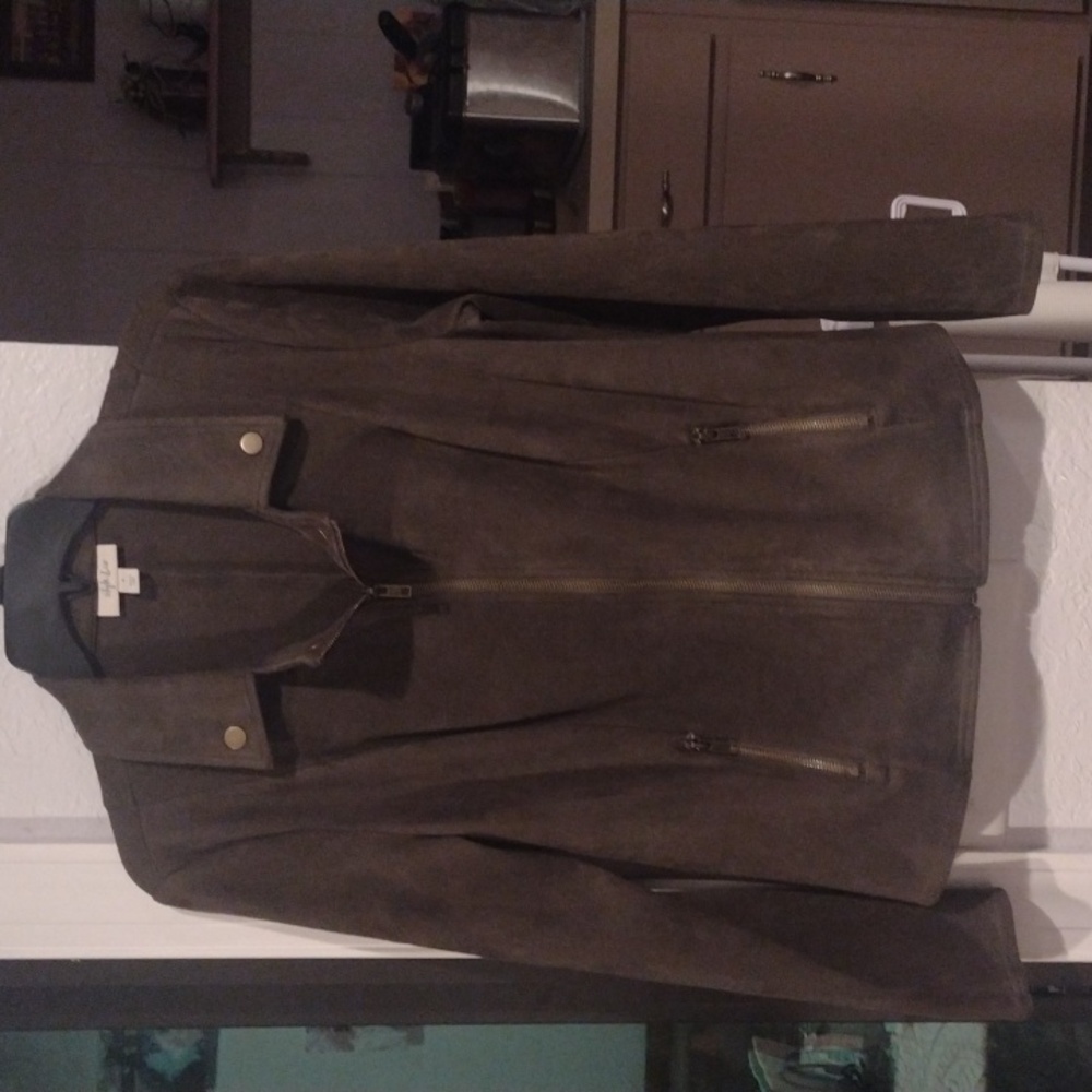 This is a brown jacket by Style and Company.